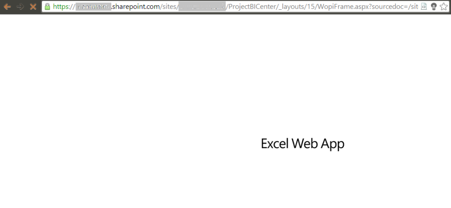 Excel Web App